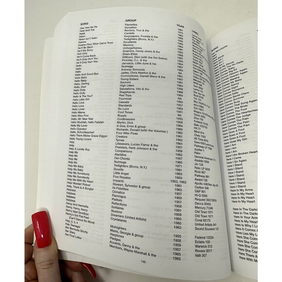 WHO SANG OUR SONGS? Official Rhythm & Blues & Doo Wop Songography Friedman Signe - Picture 11 of 12